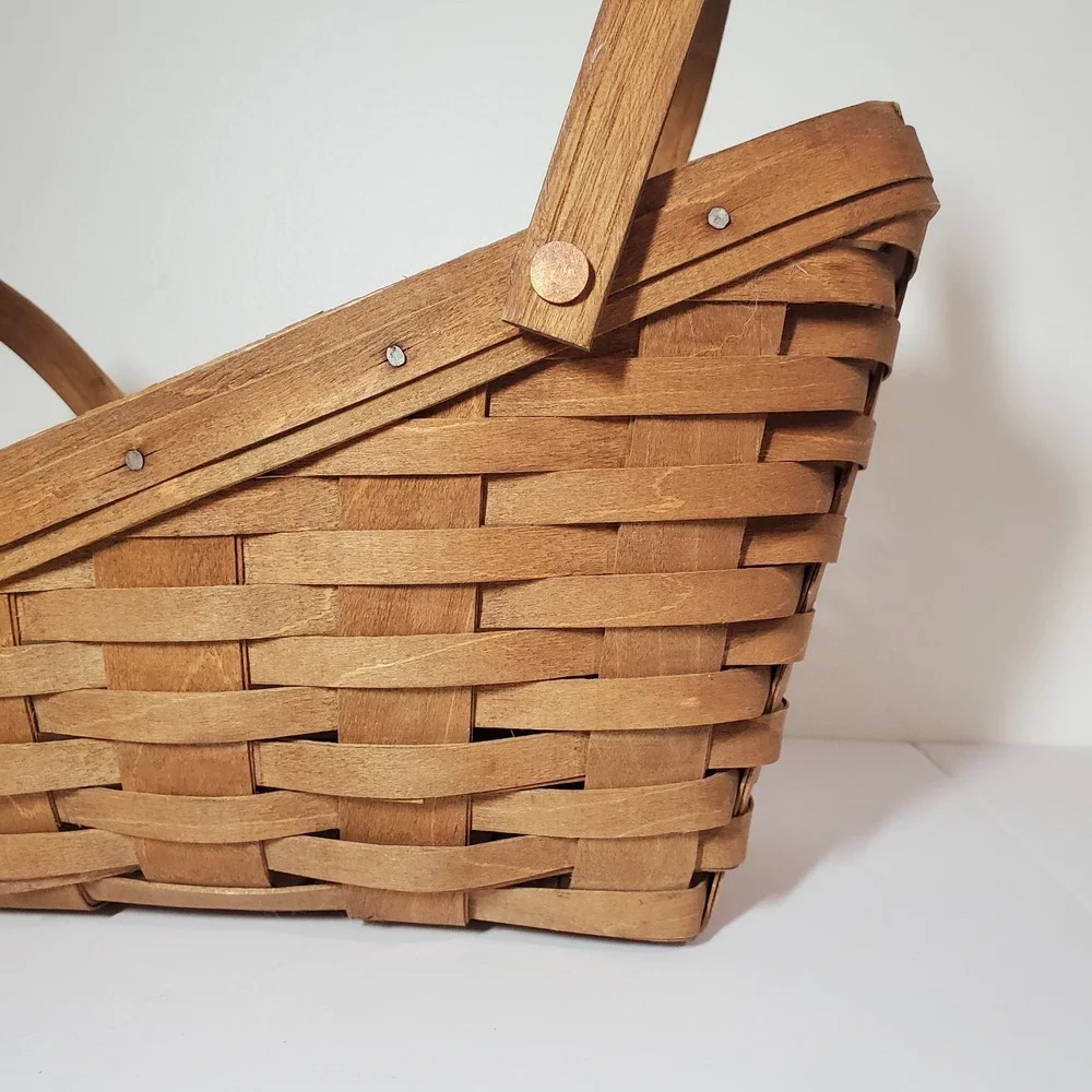 Vintage Longaberger 1986 Vegtable Basket‎ - dimensions in description